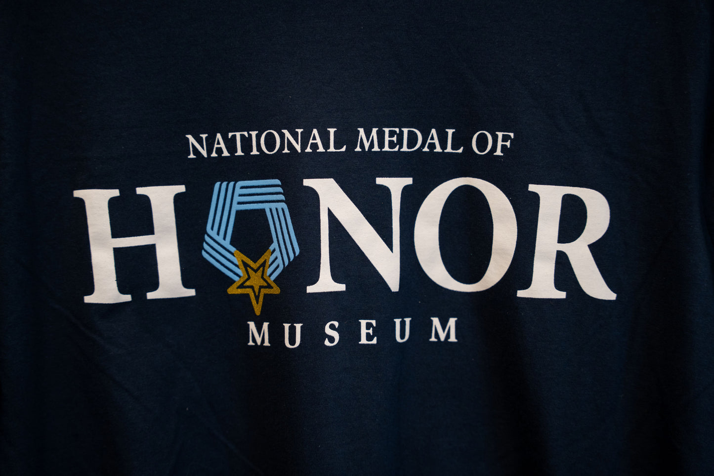 National Medal of Honor Museum Honor Long Sleeve T-Shirt – Navy