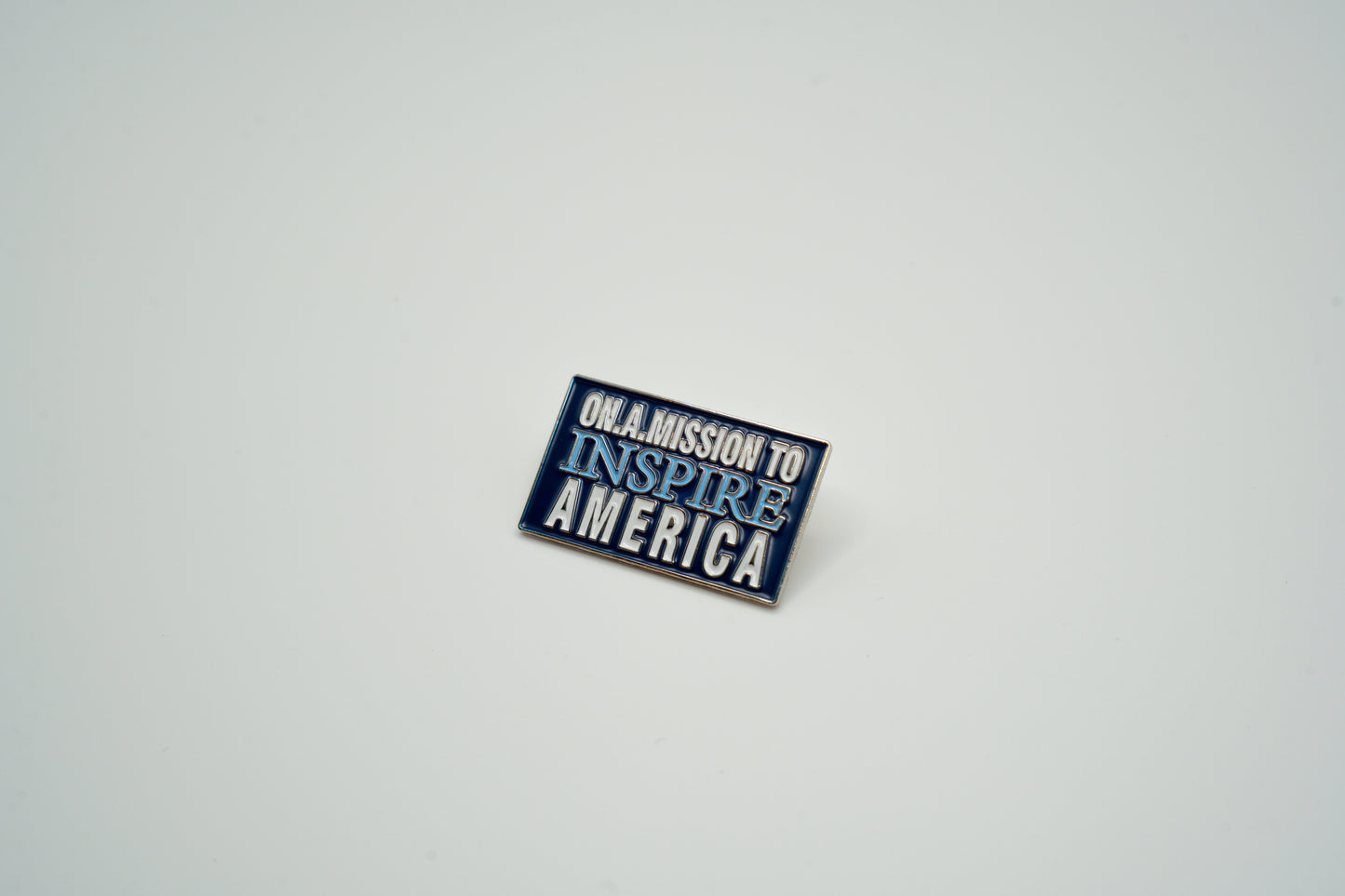 On a Mission to Inspire America Pin