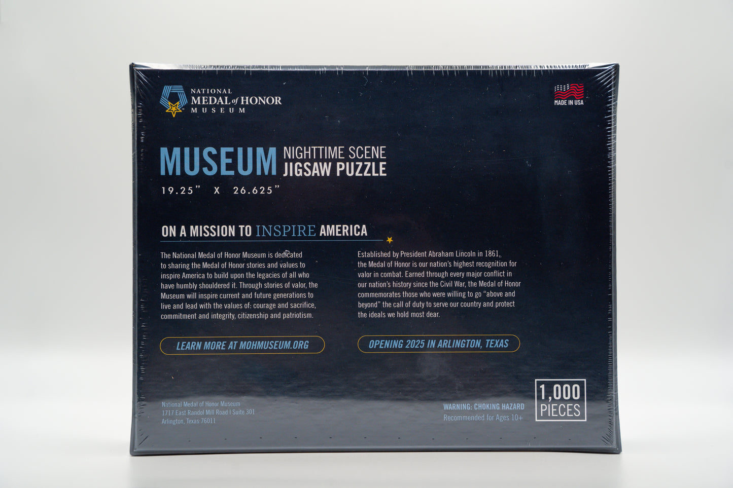 National Medal of Honor Museum Jigsaw Puzzle