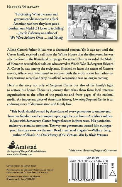 Honoring Sergeant Carter – Allene G. Carter & Robert L. Allen