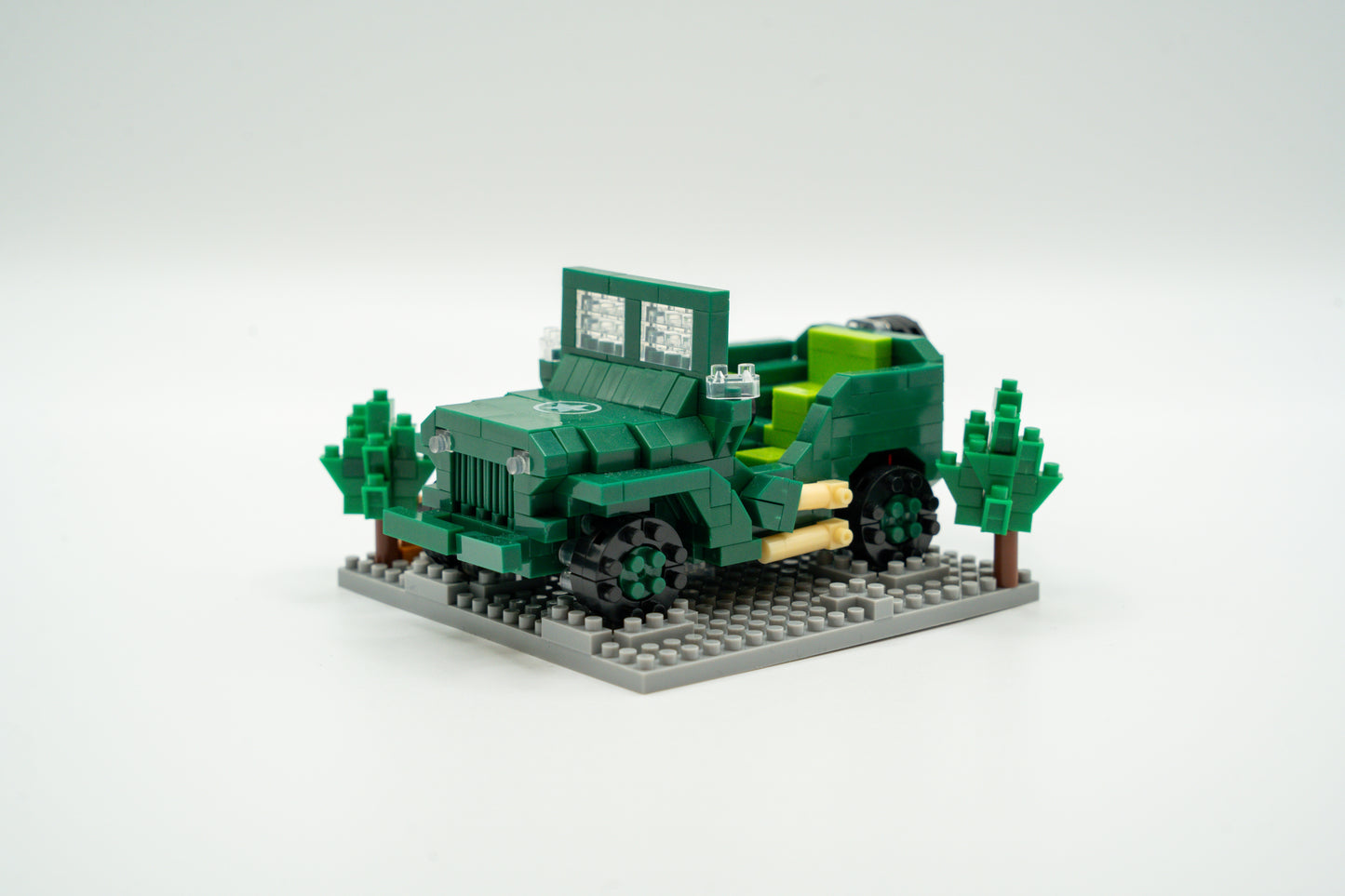 Mini Blocks WWII Military Vehicle Building Set