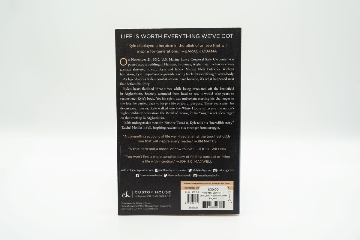 You Are Worth It – Kyle Carpenter