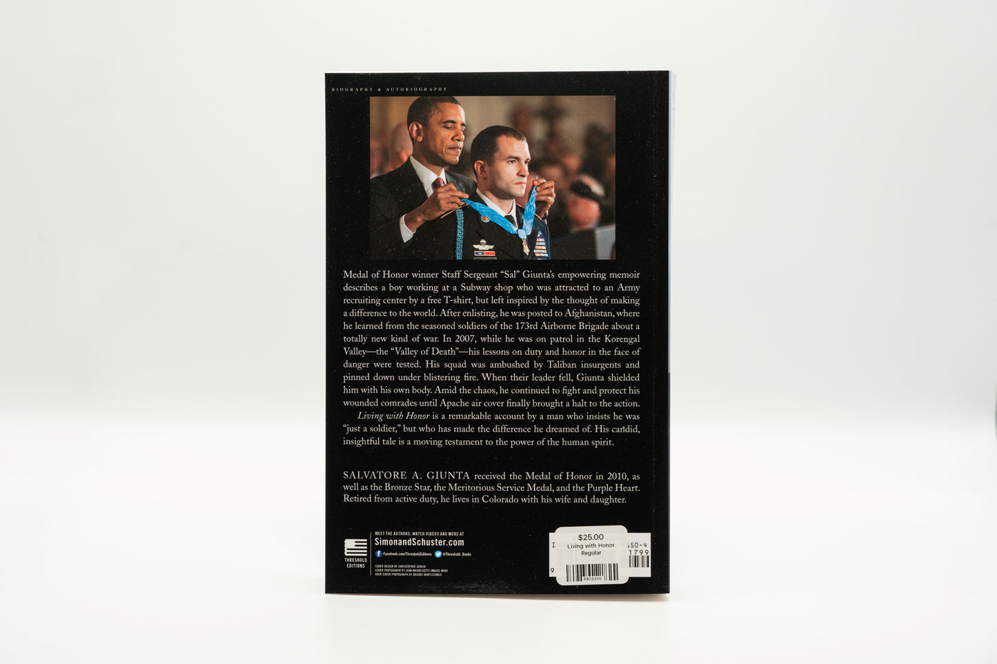 Living with Honor – Salvatore A. Giunta