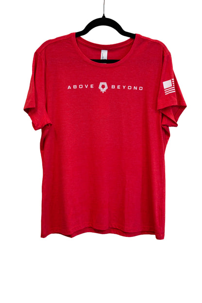 National Medal of Honor Museum Bass Pro Shop Above & Beyond T-Shirt - Red