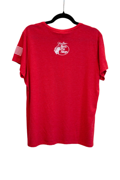 National Medal of Honor Museum Bass Pro Shop Above & Beyond T-Shirt - Red