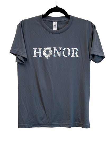 National Medal of Honor Museum Honor Performance T-Shirt – Gray