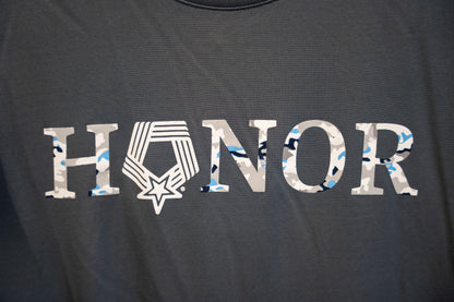 National Medal of Honor Museum Honor Performance T-Shirt – Gray