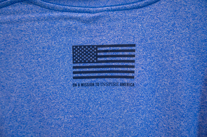National Medal of Honor Museum Honor Performance T-Shirt – Blue