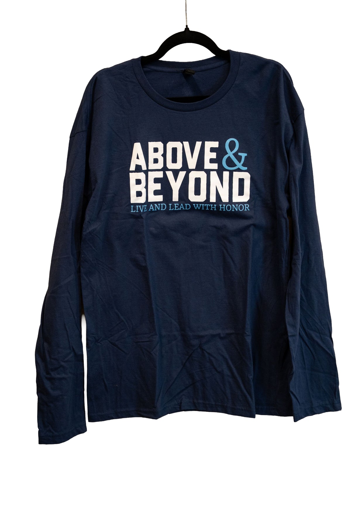 National Medal of Honor Griffin Institute Above & Beyond Long Sleeve T-Shirt – Navy