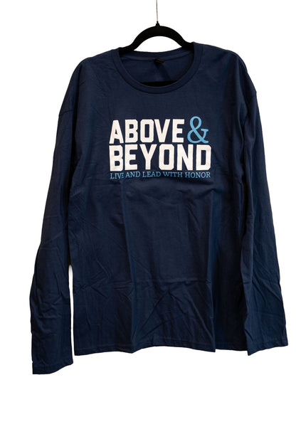 National Medal of Honor Griffin Institute Above & Beyond Long Sleeve T-Shirt – Navy