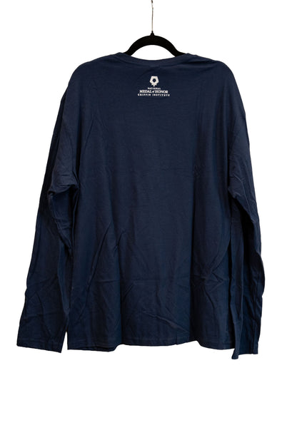 National Medal of Honor Griffin Institute Above & Beyond Long Sleeve T-Shirt – Navy