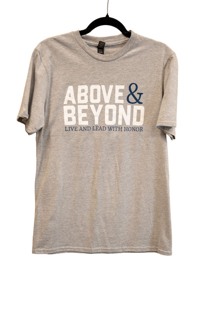 National Medal of Honor Griffin Institute Above & Beyond T-Shirt – Heather Gray
