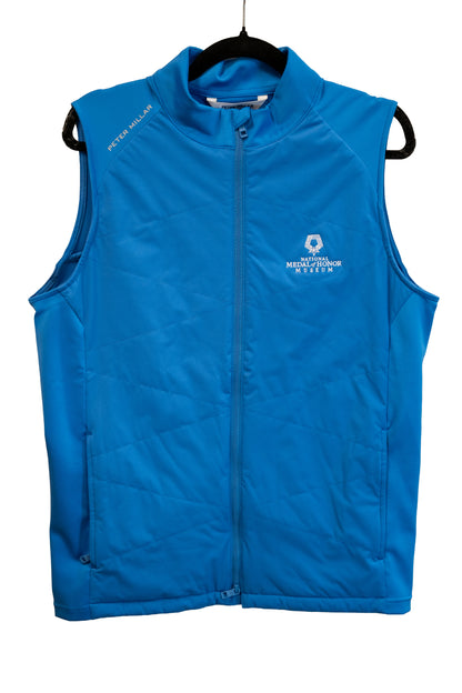 Peter Millar Men’s Sailor Blue Fuse Hybrid Vest