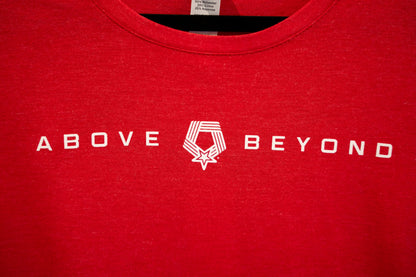 National Medal of Honor Museum Bass Pro Shop Above & Beyond T-Shirt - Red