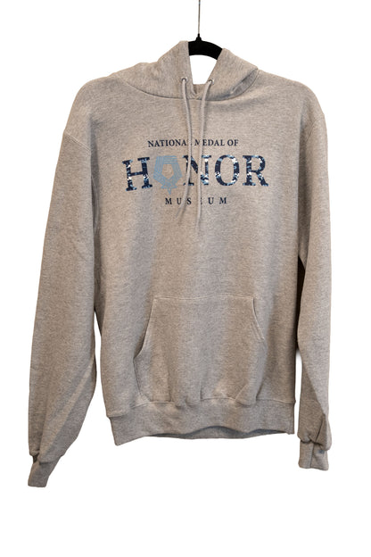 National Medal of Honor Museum Honor Hoodie – Heather Gray