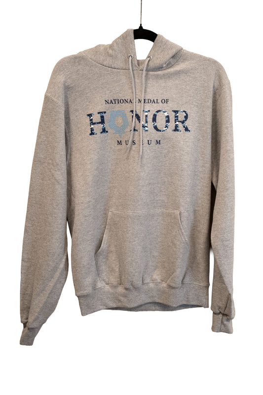 National Medal of Honor Museum Honor Hoodie – Heather Gray