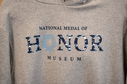 National Medal of Honor Museum Honor Hoodie – Heather Gray