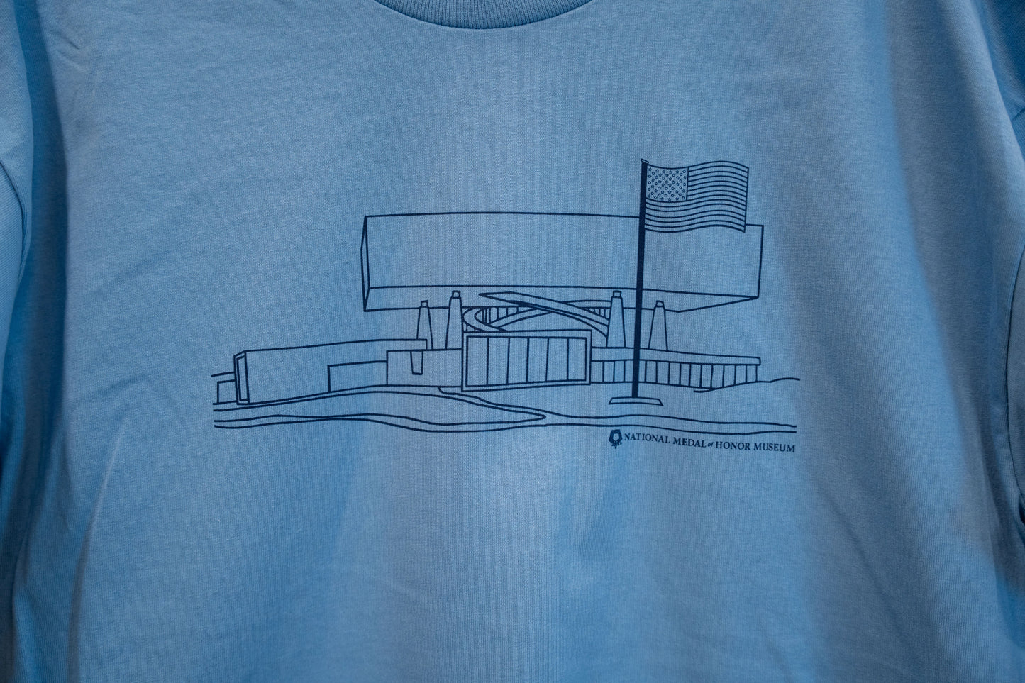 National Medal of Honor Museum Building Short Sleeve T-Shirt