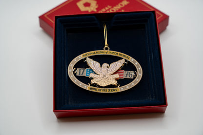 National Medal of Honor Museum "Home of the Brave" Ornament