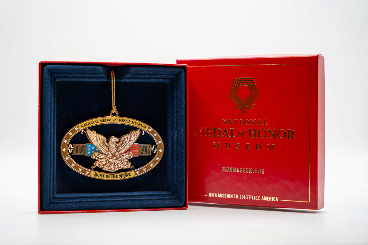 National Medal of Honor Museum "Home of the Brave" Ornament