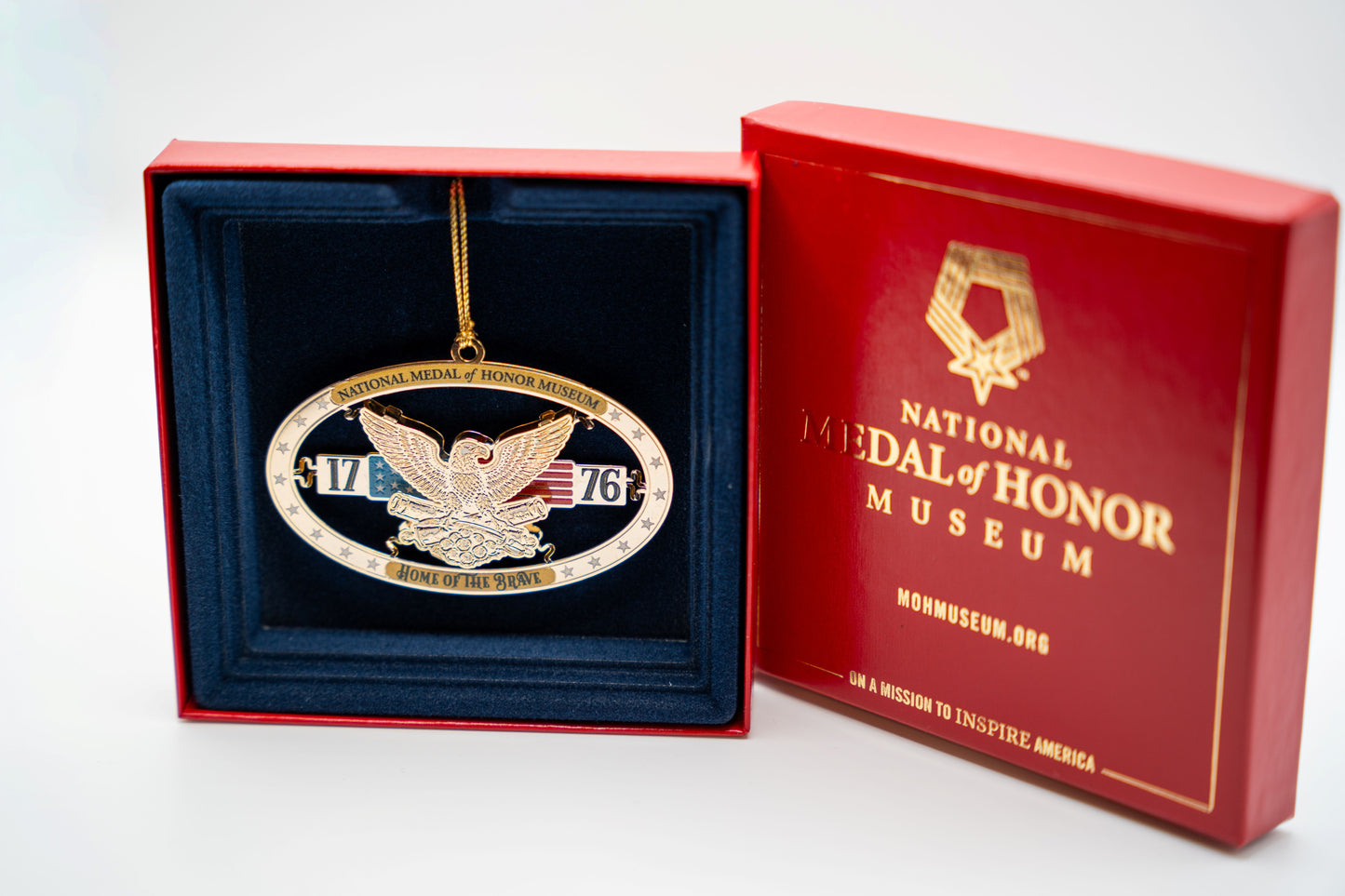 National Medal of Honor Museum "Home of the Brave" Ornament