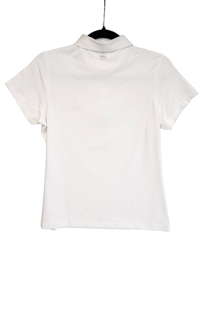 Peter Millar Women’s White Performance Button Polo