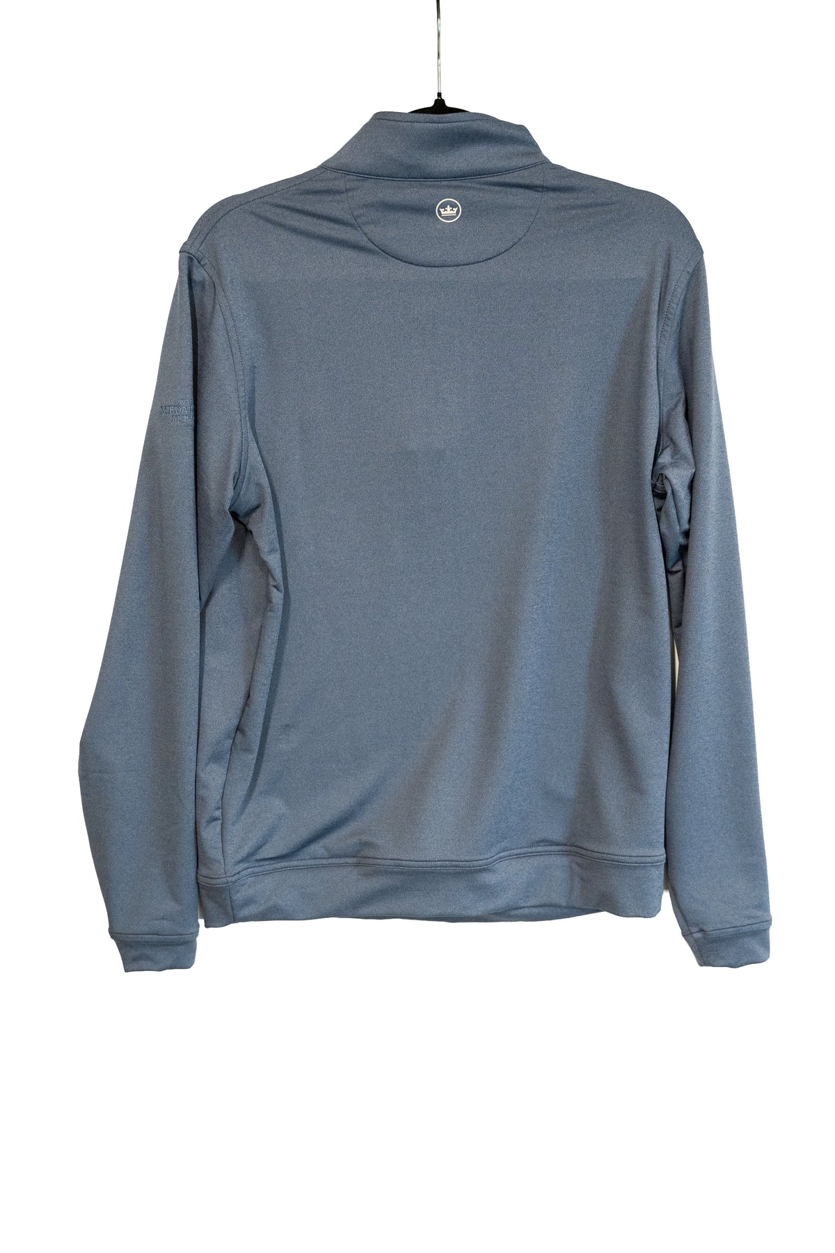 Peter Millar Men’s British Grey Performance Quarter-Zip