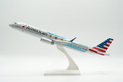 American Airlines Medal of Honor Airbus A321 Model Airplane