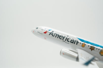 American Airlines Medal of Honor Airbus A321 Model Airplane