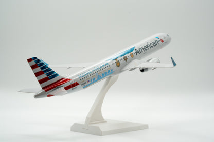 American Airlines Medal of Honor Airbus A321 Model Airplane