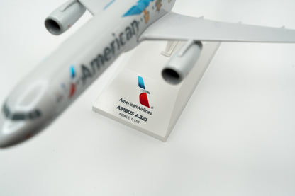 American Airlines Medal of Honor Airbus A321 Model Airplane