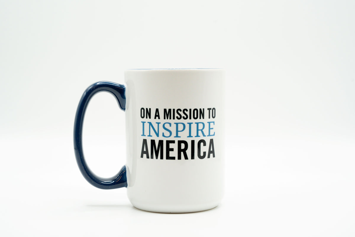 On a Mission to Inspire America Mug