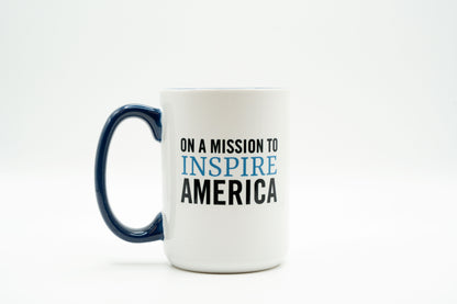 On a Mission to Inspire America Mug