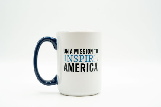 On a Mission to Inspire America Mug