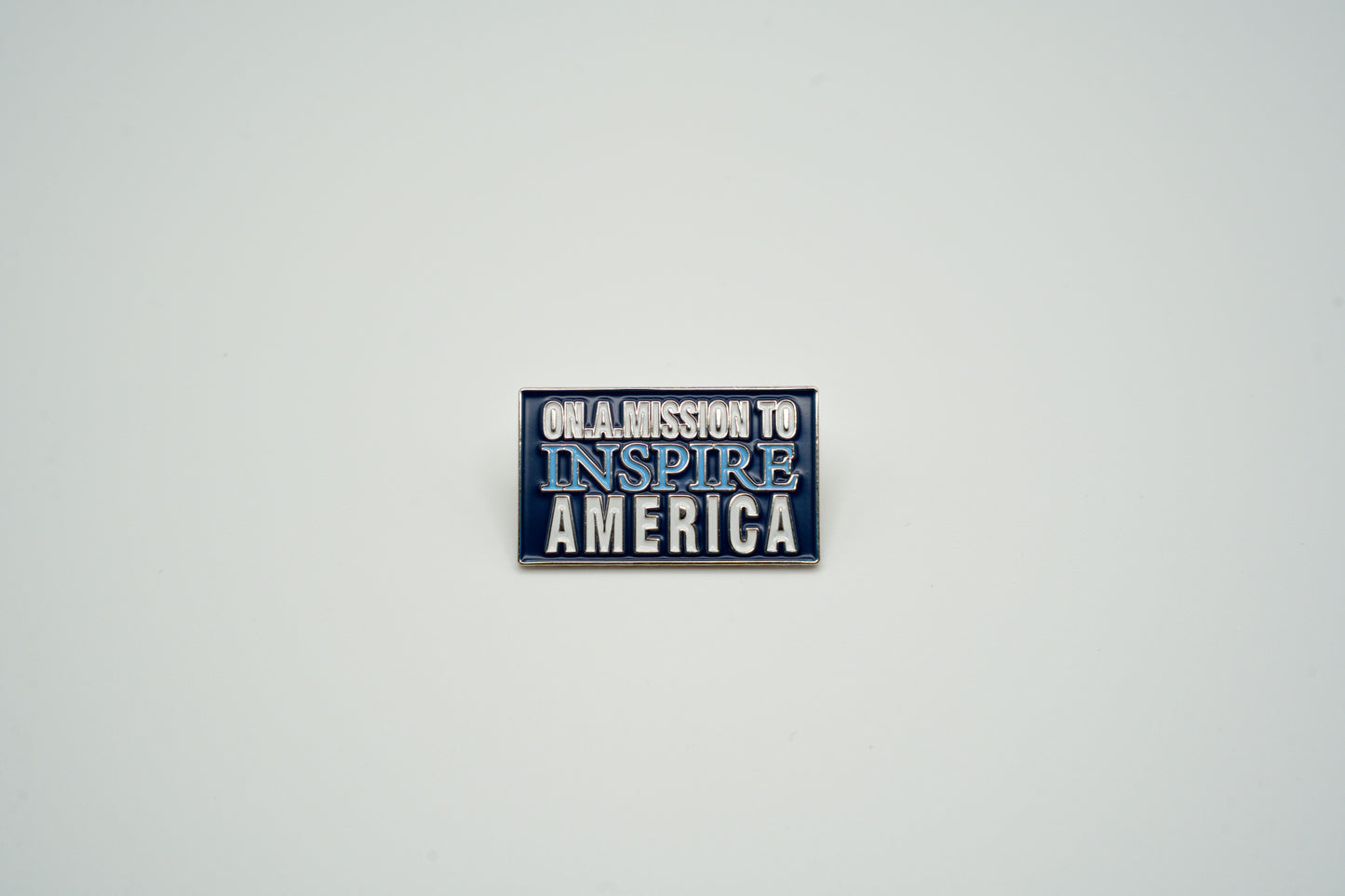 On a Mission to Inspire America Pin