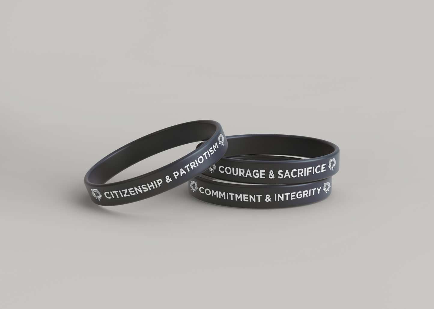 Medal of Honor Values Wristband Set (x3)